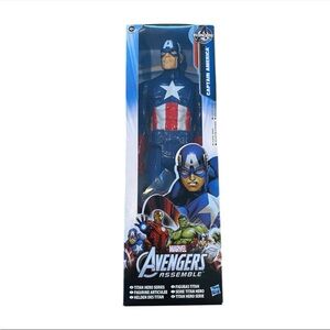 Marvel Avengers Assemble Titan Hero Series Capitan American 12" Action Figure